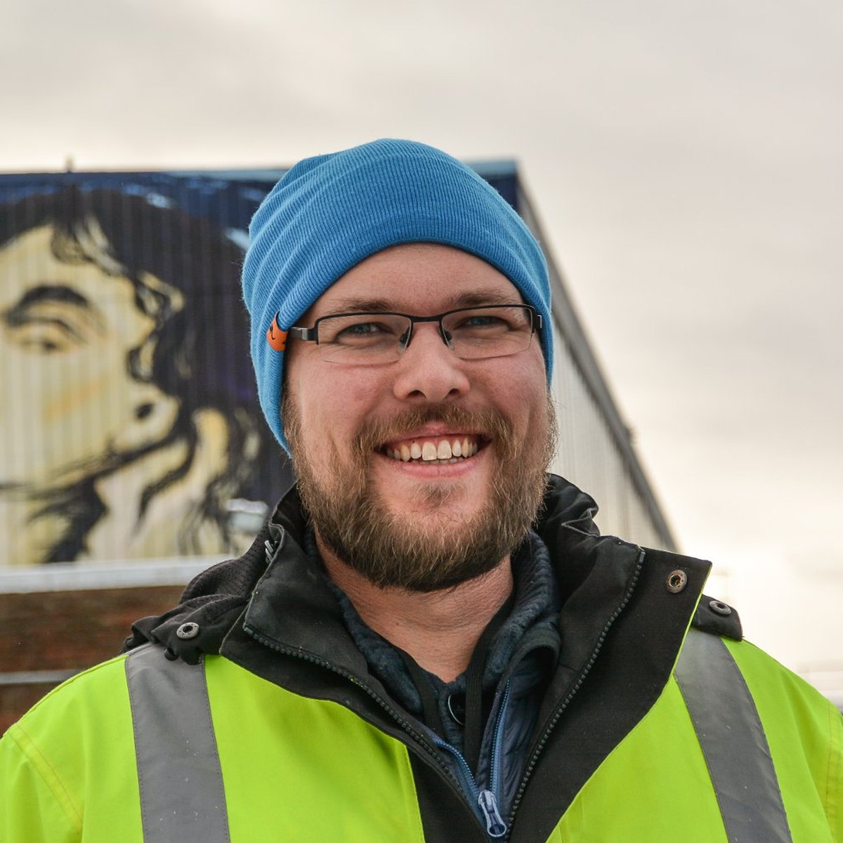 Portrett av Thomas Olafsen Skogsaas i Vegbistand AS